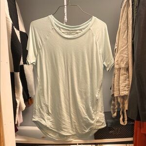 Casual Soft Blue Tee